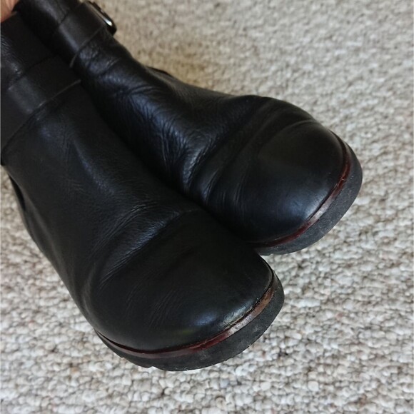 Amalfi by Rangoni black leather Ankle Booties size 6.5 - Picture 6 of 12